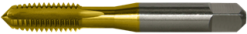 #4-40NC Hand Tap H2 3FL ST PLG HSS TIN